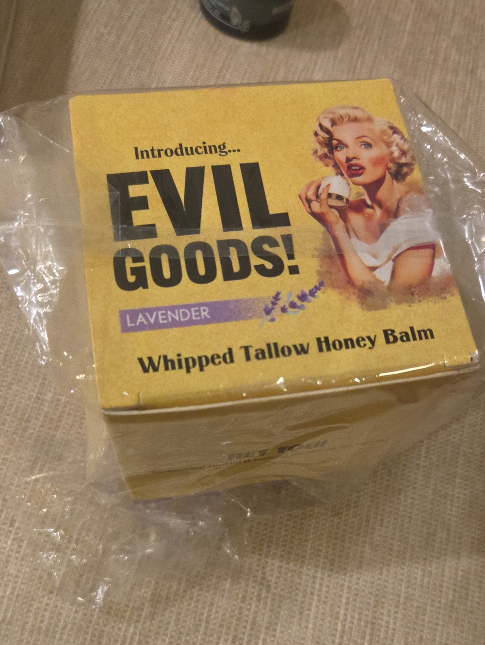 Lavender Whipped Tallow Honey Balm - Full Size NIB